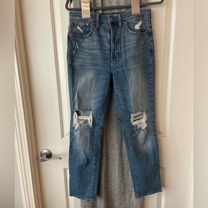 Madewell The Perfect Vintage Distressed Jean
